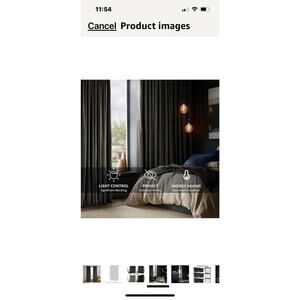 HPD Half Price Drapes Heritage Plush Velvet Curtain Grommet 50 X 84 Grey